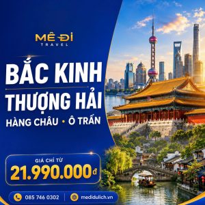 TOUR BẮC KINH - THƯỢNG HẢI - HÀNG CHÂU - Ô TRẤN 6N6Đ. TOUR HOT TRUNG QUỐC 2026