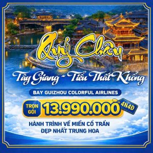 Tour du lịch Quý Châu 2026 - Mê Đi Travel