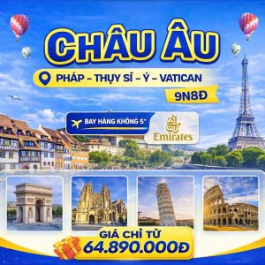 Du lịch Châu Âu 2026| MÊ ĐI TRAVEL