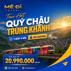 Du lịch Trùng Khánh cùng Mê Đi Travel