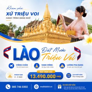 Du lịch Lào cùng Mê Đi Travel
